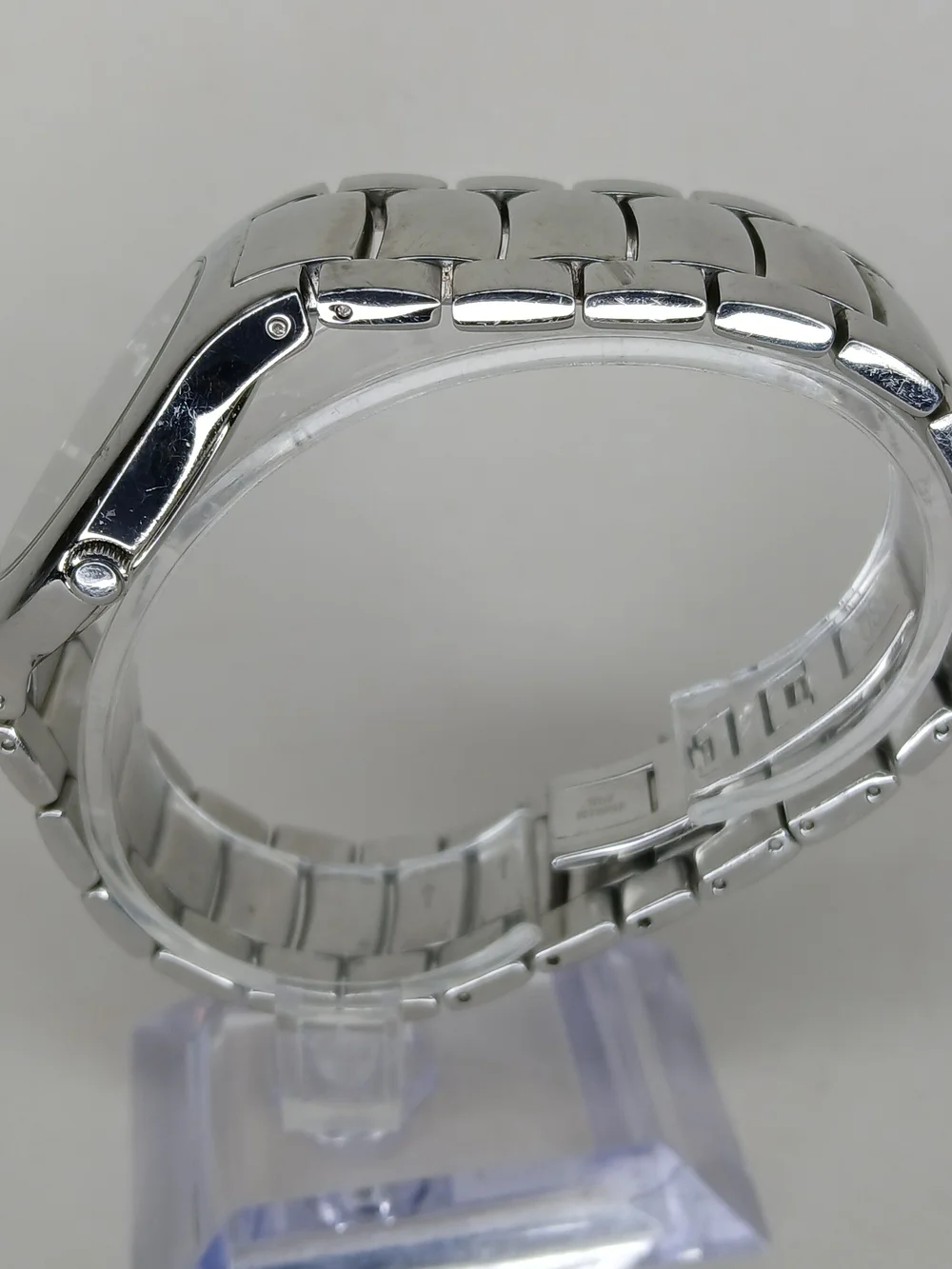 ​ESQ By Movado E5230 Stainless Steel Black Diamond Marker Quartz Mens Watch
